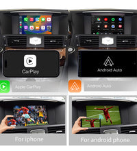 Wireless Apple CarPlay Android Auto for Infiniti  QX60 QX60 Q70 2014-2020 Aftermarket Car Play Upgrade Retrofit Kit