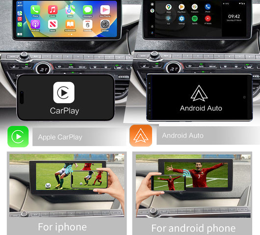 Wireless CarPlay for BMW i3 I01 NBT/EVO System 2013-2020, with Android Auto Mirror Link AirPlay Car Play Function