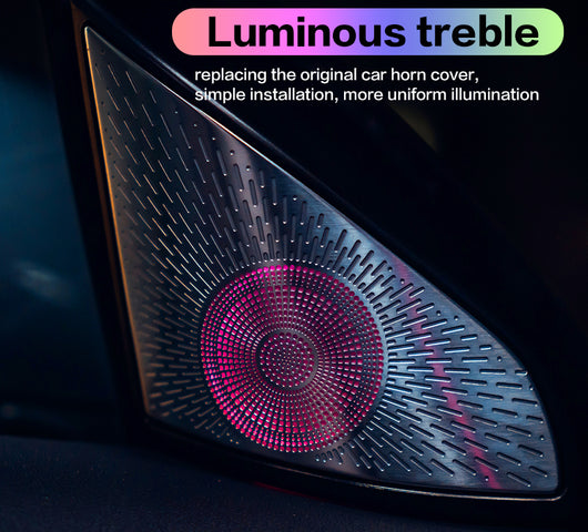 Car Styling Ambient Lamp Lights For Tesla Model 3/Model Y 2021-2023 Dragon Rainbow Laser Atmosphere Lamp Decorate Ambient Light