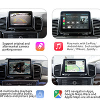 Wireless CarPlay for Mercedes Benz GLE GLS CLS 2014-2018, with Android Auto Mirror Link AirPlay Car Play Functions