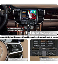 Wireless Apple Carplay For Porsche 911 Bosxter Cayman Macan Cayenne Panamera PCM/CDR Android Auto Support Rear Camera