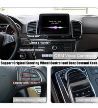 Wireless CarPlay for Mercedes Benz GLE GLS CLS 2014-2018, with Android Auto Mirror Link AirPlay Car Play Functions