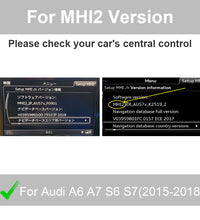 Wireless Apple CarPlay Android Auto Interface for Audi A1 A3 A4 A5 A6 A7 A8 Q2 Q3 Q5 Q7, with Mirror Link AirPlay Car Play Functions