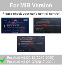 Wireless Apple CarPlay Android Auto Interface for Audi A1 A3 A4 A5 A6 A7 A8 Q2 Q3 Q5 Q7, with Mirror Link AirPlay Car Play Functions